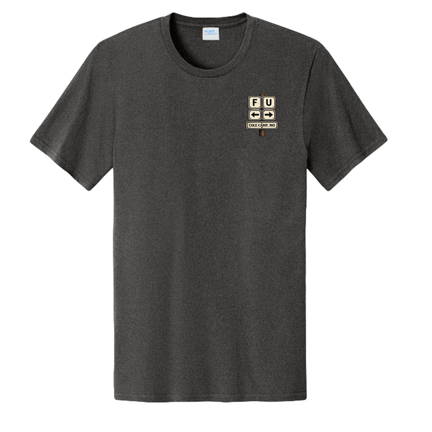 Dark Heather Grey - PC43 - FRONT